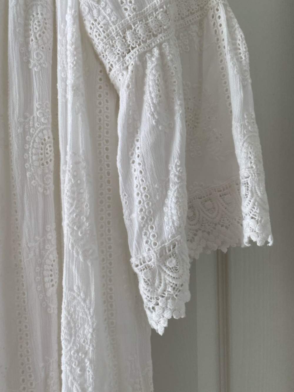 Karen Kane White Eyelet Dress - Picture 3 of 8
